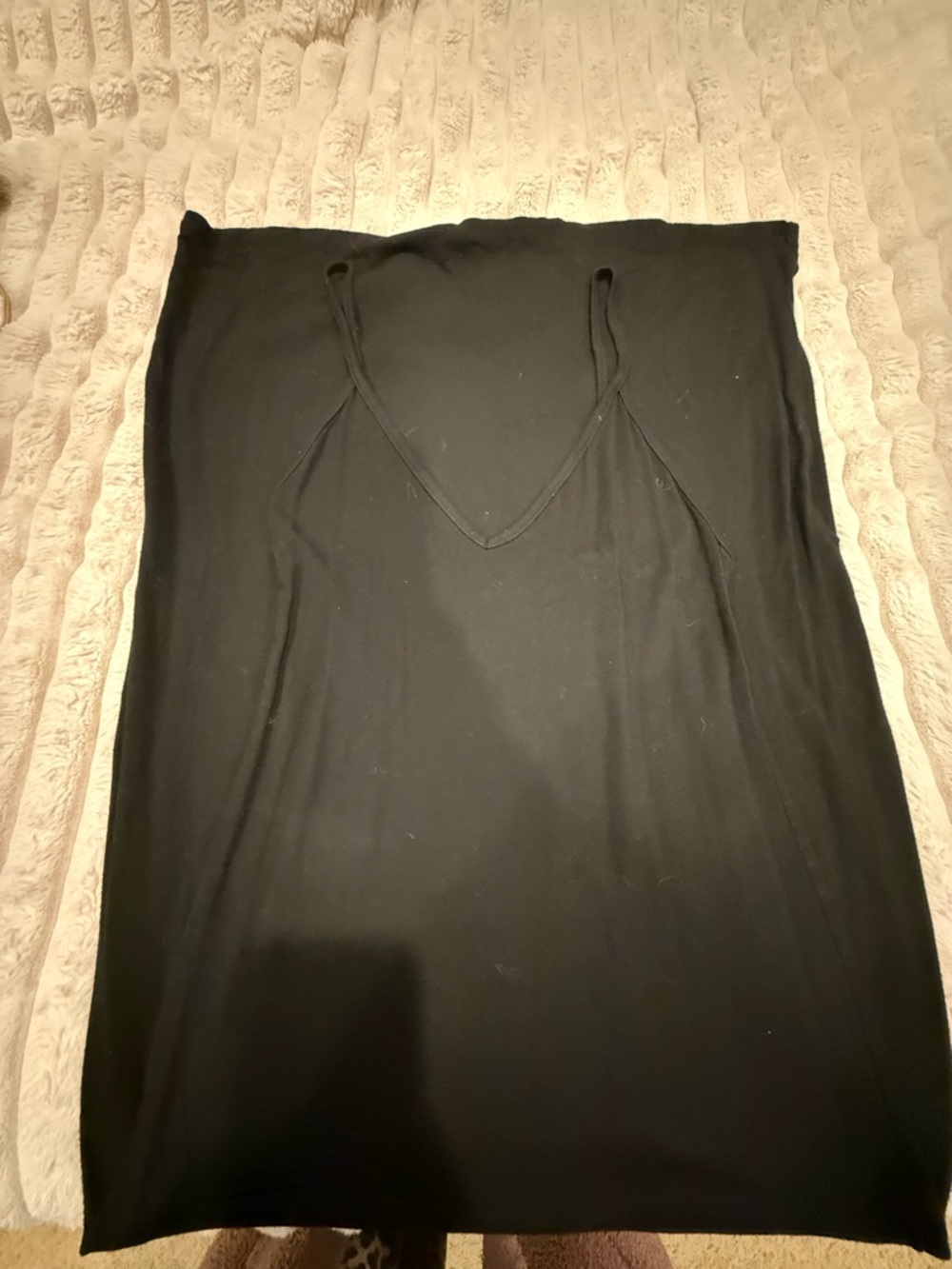 Casual Slip Maxi Dress - Minimalist Women's Dress - Picture 3 of 4